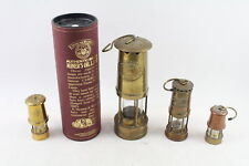 Brass miners lamps for sale  Shipping to Ireland