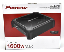 Pioneer GM-D8701 Classe D monobloco 1 canal amplificador de áudio veicular 1600W máx. comprar usado  Enviando para Brazil