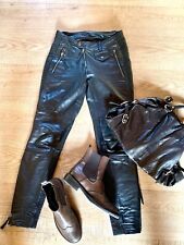 Lederhose biker set gebraucht kaufen  Grefrath