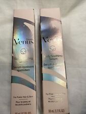 Gillette Venus Daily Soothing Serum For Pubic Hair Skin 1.7 fl oz LOT OF 2 ., used for sale  Shipping to South Africa