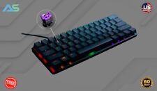 Teclado Razer Huntsman mini para jogos roxo clicável interruptores ópticos croma RGB comprar usado  Enviando para Brazil