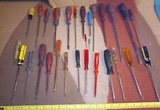 Lot used screwdrivers. for sale  BURY ST. EDMUNDS