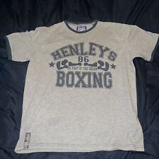 Henley grey shirt for sale  DEWSBURY