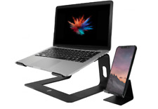 Suporte ergonômico preto resistente para laptop e telefone, para dispositivos de 10 a 17 polegadas comprar usado  Enviando para Brazil