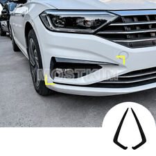 Tampa de farol de neblina spoiler dianteiro preto acabamento para VW Jetta MK7 2019-2021 comprar usado  Enviando para Brazil
