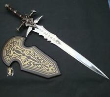 S1703 GAME ANIME WOW FROSTMOURNE ARTHAS MENETHIL SWORD 1:1 W/ PLAIN PLAQUE 47" for sale  Shipping to South Africa