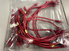 Lot of  25 Belkin Cat-5 RJ45 Patch Cables 12inches - Used for sale  Shipping to South Africa