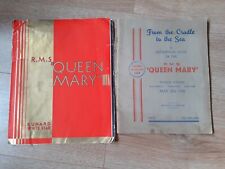 R.m. queen mary for sale  LANARK