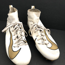 Chuteiras de futebol Nike TAMANHO 12 Vapor Untouchable Pro 3 TD brancas e douradas AQ0634-007 comprar usado  Enviando para Brazil