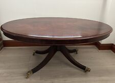 Oval mahogany coffee for sale  BRENTWOOD