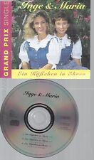 CD--INGE & MARIA --- EIN KUESSCHEN IN EHREN segunda mano  Embacar hacia Argentina