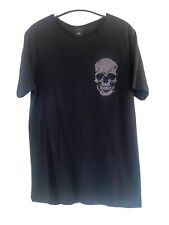 diamante skull t shirt for sale  HULL