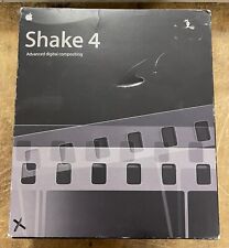 Apple Shake 4  Advanced digital compositing RETAIL (MA434Z/A) w/2 Licenses for sale  Shipping to South Africa