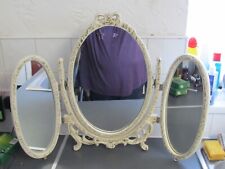 Used, Vintage 60s 70s French Louis Rococo Style Triple Dressing Table Mirror LOFT FIND for sale  Shipping to South Africa
