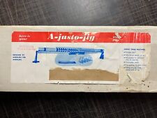 VINTAGE A-JUSTO-JIG WING AND FUSE JIG FOR RC AIRPLANE BUILDING #819 for sale  Shipping to South Africa