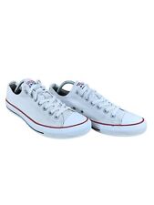 Tênis Converse All Star Chuck Taylor OX unissex masculino EUA 10 feminino EUA 12 branco  comprar usado  Enviando para Brazil