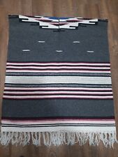 Mexican poncho blanket for sale  Greenwood