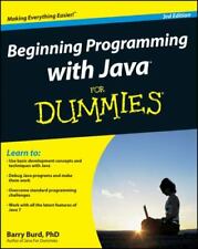 Programação iniciante com Java para manequins por Burd, Barry A., usado comprar usado  Enviando para Brazil