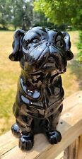 Black ceramic pug for sale  Allentown