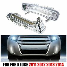 2 peças para Ford Edge 2011 2012 2013 2014 farol de neblina dianteiro LED lâmpada de circulação diurna comprar usado  Enviando para Brazil