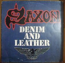 Saxon denim leather usato  Empoli
