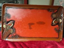 Vintage japanese lacquered for sale  KING'S LYNN