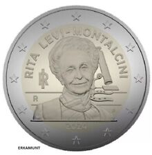 2 Euros Conmemorativos Italia 2024 Rita Levi-Montalcini VVK segunda mano  Embacar hacia Argentina