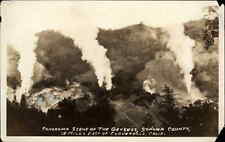 Sonoma County CA Geysers East of Cloverdale CA c1915 Real Photo Postcard for sale  Shipping to South Africa