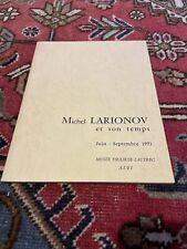 Larionov gontcharova catalogue d'occasion  Albi