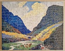 Dolina Czadu drewno ręcznie cięte puzzle GWR Góry Killarney 1930 na sprzedaż  Wysyłka do Poland