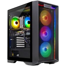 SkyTech Nebula Gaming Desktop PC CASE ONLY pre-LOADED w PS & Fans (NEWOpen Box) for sale  Shipping to South Africa