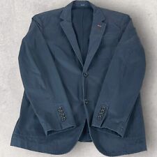 Casaco esportivo masculino Bonobos blazer azul médio algodão jaqueta não estruturada R4 comprar usado  Enviando para Brazil