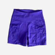  Free Movement Free People Purple Biker Shorts Women's Size XS Pockets for sale  Shipping to South Africa