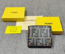 FENDI HOMBRE MARRÓN CALIDAD PREMIUM Billetera Stock Limitado segunda mano  Embacar hacia Argentina