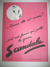 Publicite presse scandale d'occasion  Mazamet