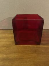 Square ruby red for sale  East Troy