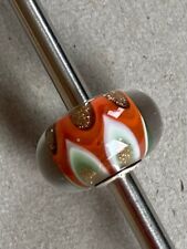 Used, Authentic TROLLBEADS Unique/OOAK ' Glitter Petals" Bead for sale  Shipping to South Africa