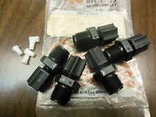 Used, NEW LOT OF 5 DEVILBISS OMX-461 FLUID HOSE CONNECTOR KIT / 1/4" MALE TUBE  for sale  Shipping to South Africa