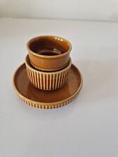 tazzine ceramica marron caffe usato  Torino