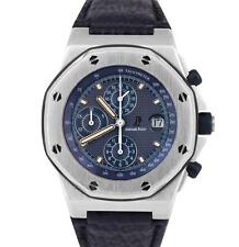 Audemars Piguet Royal Oak Offshore BLUE BEAST 42mm relógio de couro aço 25770ST comprar usado  Enviando para Brazil
