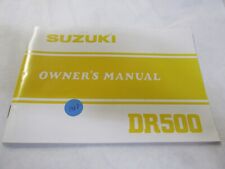 1982 suzuki dr500 d'occasion  Expédié en Belgium