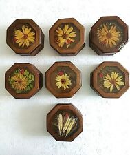 Octagonal wood jewelry for sale  Amherst