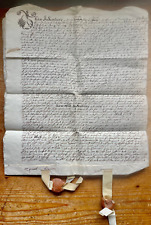 1648 paper indenture for sale  REDHILL