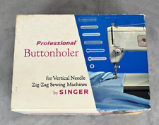 Porta-botões profissional vintage Singer para máquina vertical em ziguezague com agulha comprar usado  Enviando para Brazil