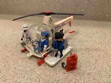 Playmobil helicopter police for sale  CHELTENHAM