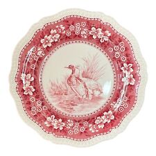 Vntg Copeland Spode Torre Rosa Pato Selvagem Nº 8 10.75" Placa Inglaterra por volta de década de 1960 comprar usado  Enviando para Brazil