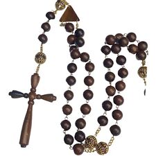 wooden rosary beads for sale  Arlington