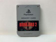 Usado, Cartão de memória BioHazard 2 Resident Evil Playstation 1 cinza Japão/EUA PS1 oficial comprar usado  Enviando para Brazil