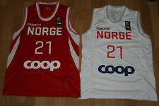 Używany, Norway 2019 FIBA Koszula Jersey Koszulka do koszykówki  na sprzedaż  PL