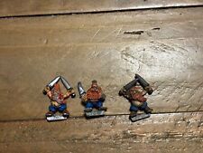 Używany, Dwarfs Marauder Troll Slayers x 3 Warhammer Oldhammer OOP na sprzedaż  Wysyłka do Poland